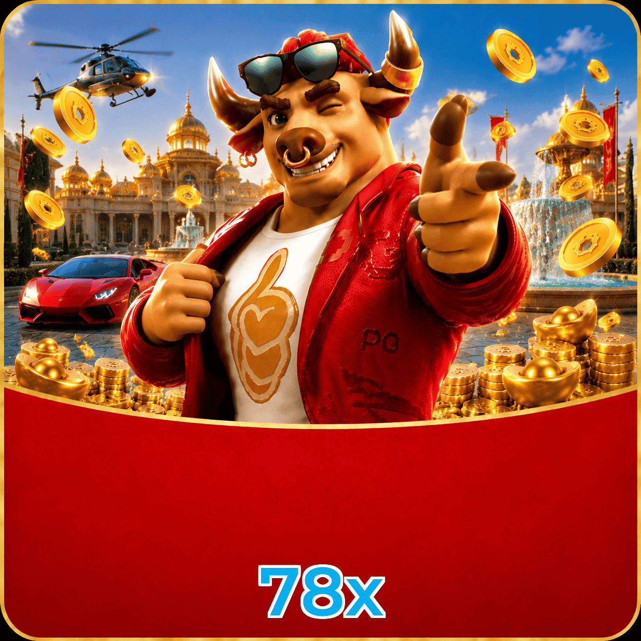 78x Slots Logo 3
